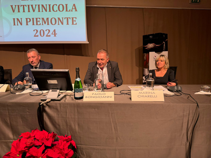 Il vino in Piemonte, annata da 2,25 milioni di ettolitri (+5%)